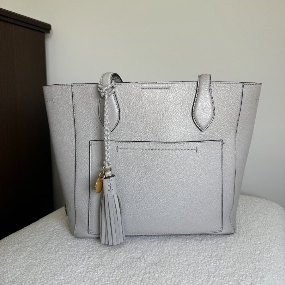 COLE HAAN Piper Small Pebbled Leather Tote Bag